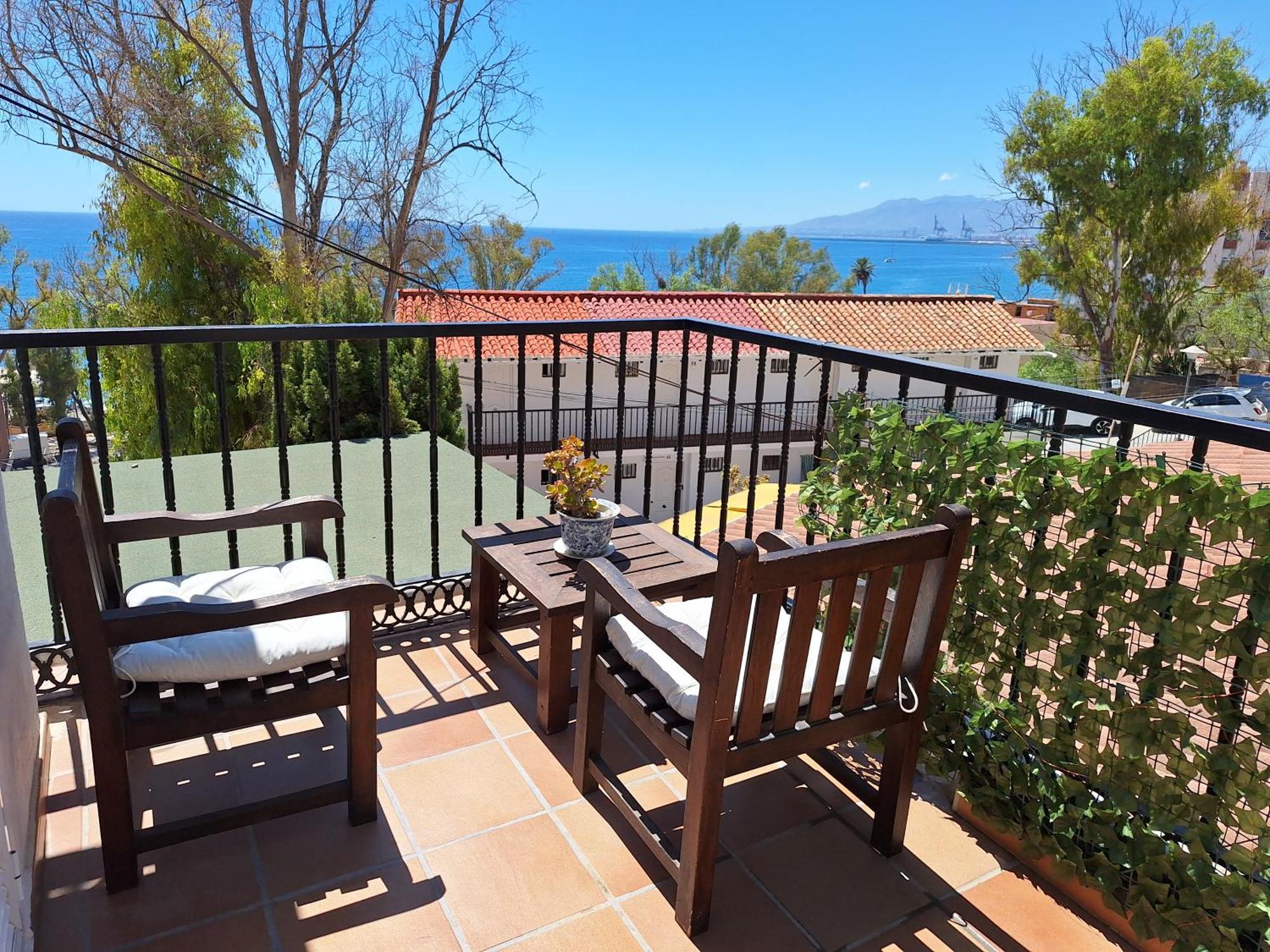 El Balneario Beach And Views, Apartamento Y Terraza Malaga Luaran gambar